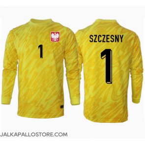 Puola Wojciech Szczesny #1 Maalivahti Kotipaita EM-Kisat 2024 Pitkähihainen